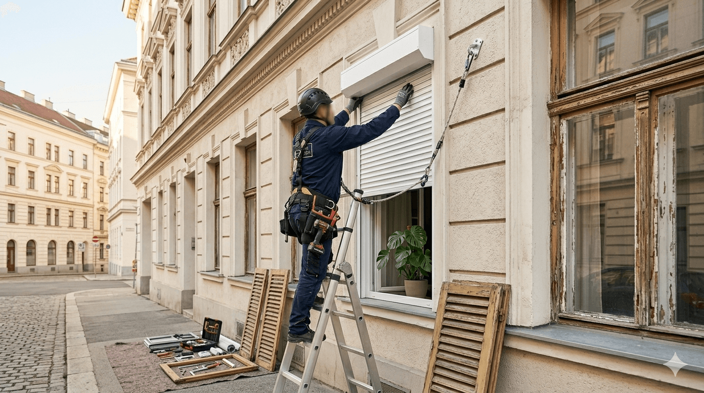 Rolladen-Montage in Wien: Was Sie vor der Installation wissen sollten